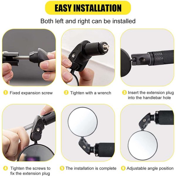 RockBros 360° Handlebar Mirror - Image 2
