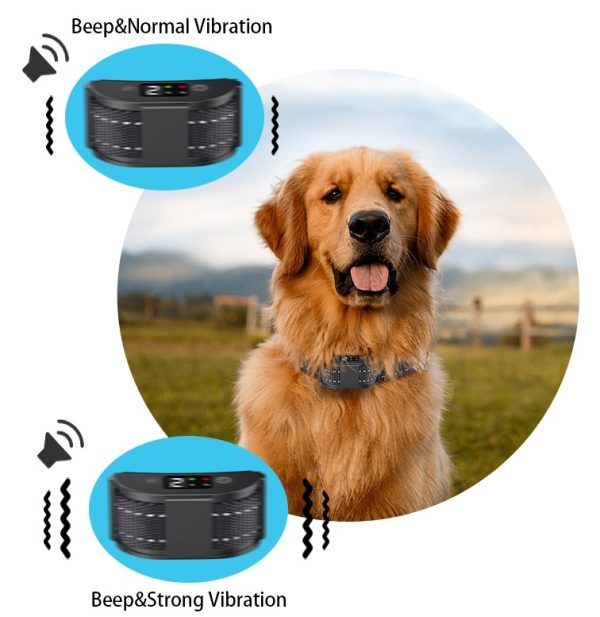 FocusPet® Humane Rechargeable Barking Collar- LED Display - Image 9
