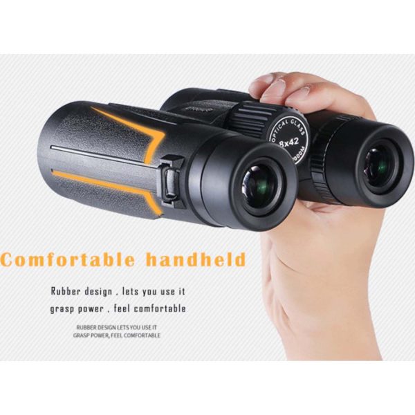 HD Portable Binoculars 10X42 with Bak 4 FMC Green Film - Image 15
