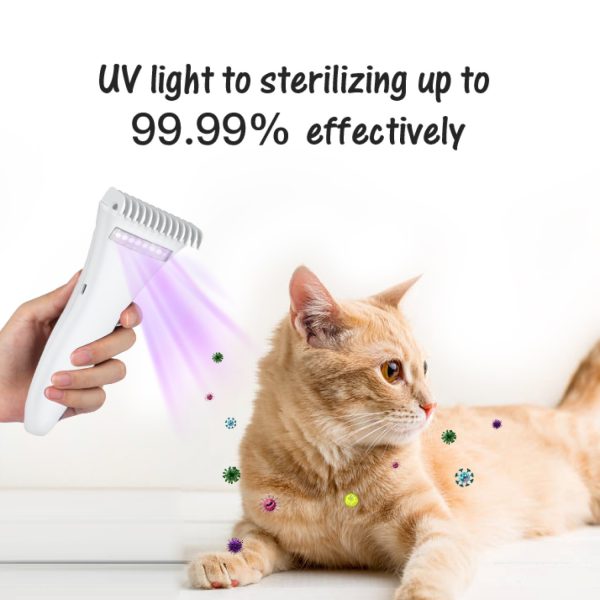 FocusPet® UV Sterilization Grooming Pet Brush - Image 3