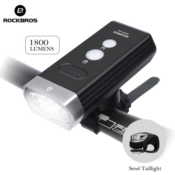 RockBros 1800 Lumens Bicycle Front Light - Image 7