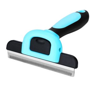 Pet Brush for Dogs & Cats: 95% Shed Reduction
