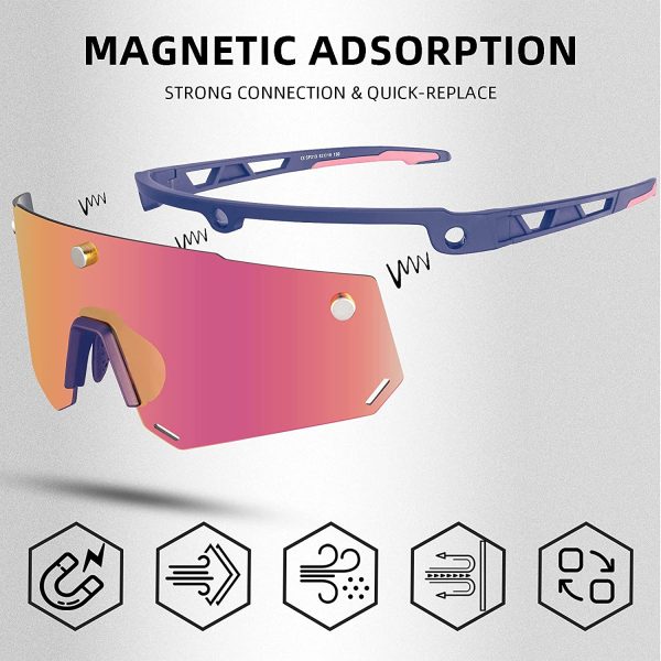 RockBros Polarized Magnetic Sunglasses - Image 18