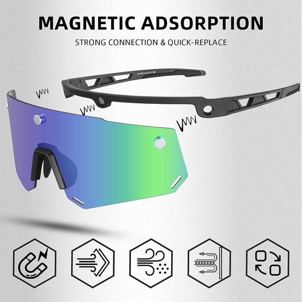 RockBros Polarized Magnetic Sunglasses - Image 9