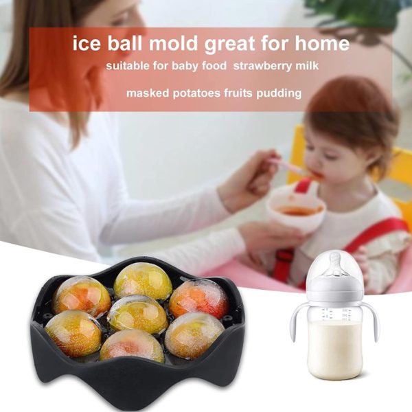MyKitchen® Round Ice Cube Tray with Lid - Image 10