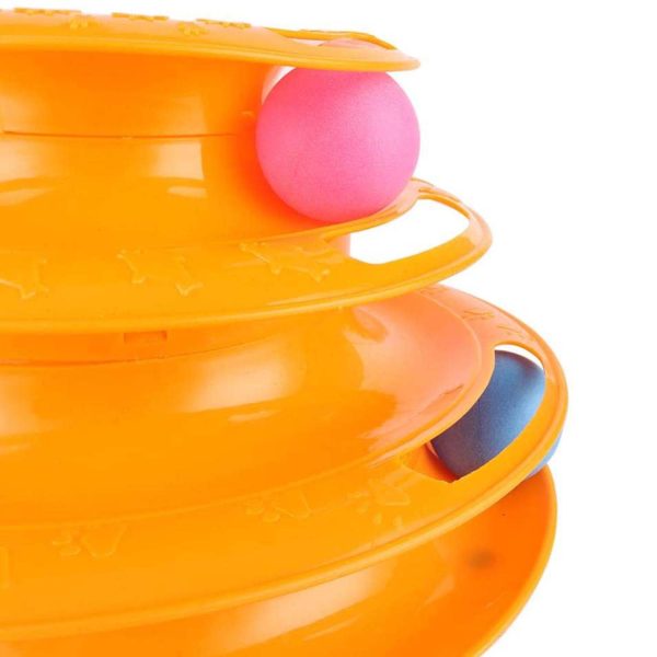 FocusPet® Cat Toy Tower Interactive 3-Level Entertainment - Image 4