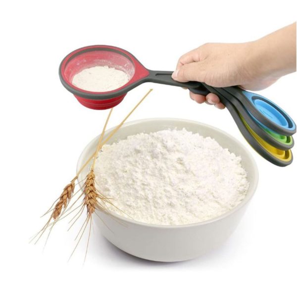 MyKitchen® Collapsible Silicone Measuring Cups - Image 4