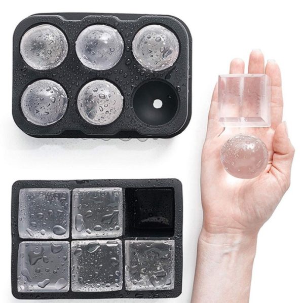 MyKitchen® Large Ice Cube Tray 6 Round 6 Square - Image 7