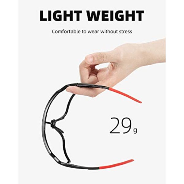 RockBros® Photochromic Sunglasses: Polarised - Image 8
