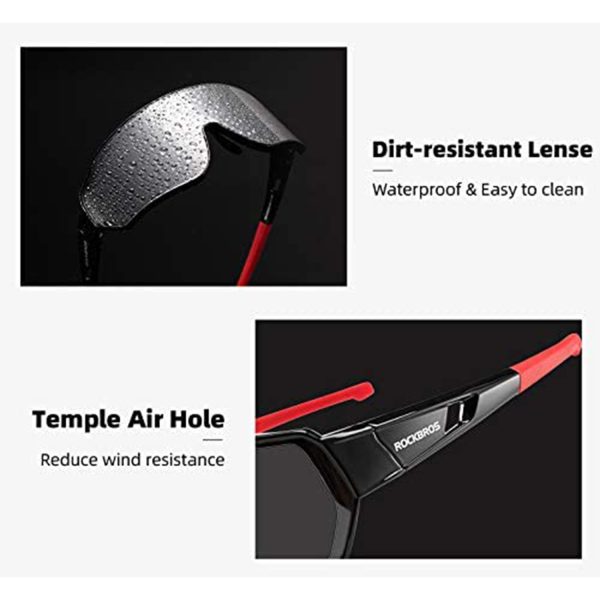 RockBros® Photochromic Sunglasses: Polarised - Image 9
