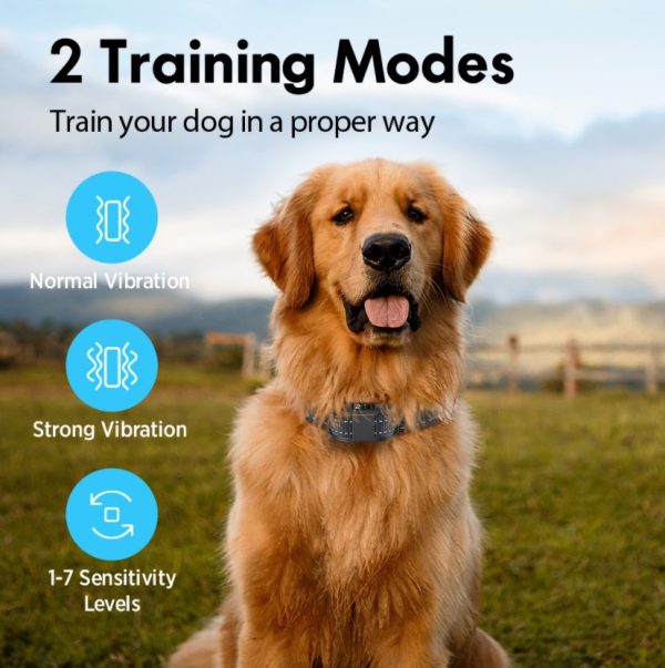 FocusPet® Humane Rechargeable Barking Collar- LED Display - Image 6
