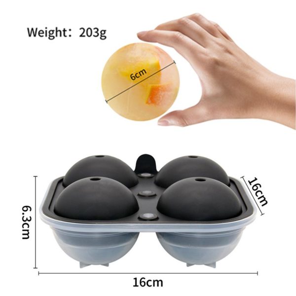 MyKitchen® Round Large Ice Ball Moulds - Image 16
