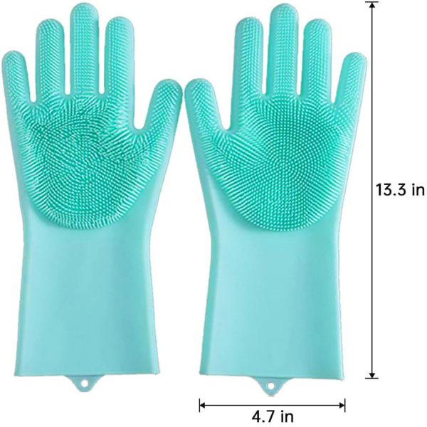 MyKitchen® Silicone Dishwashing Gloves - Image 9