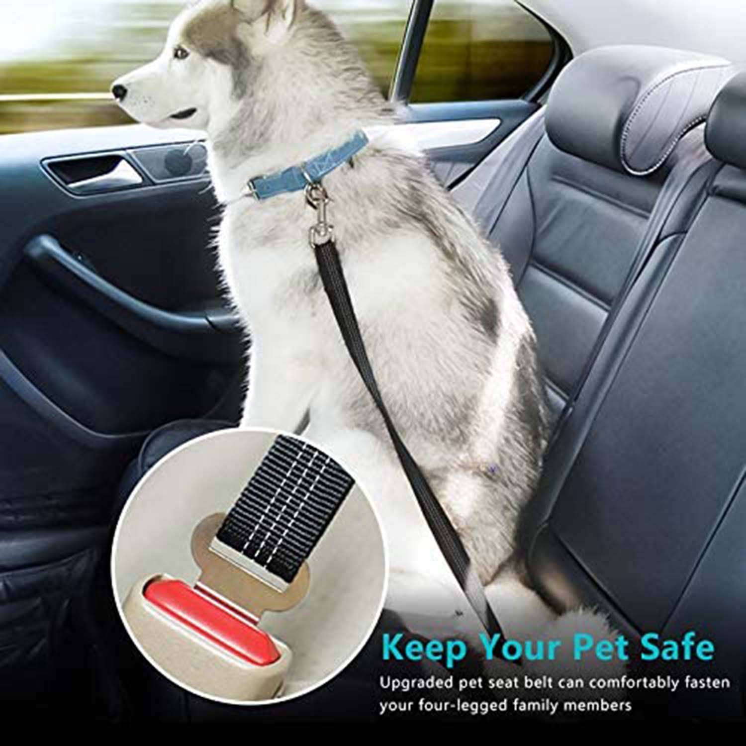 FocusPet® Adjustable Seat Belt Dog and Pet Car Harness - Image 3