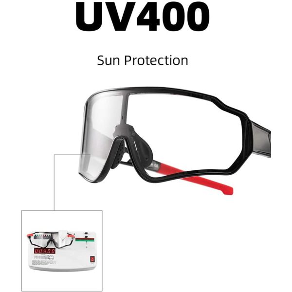 RockBros® Photochromic Sunglasses: Polarised - Image 7