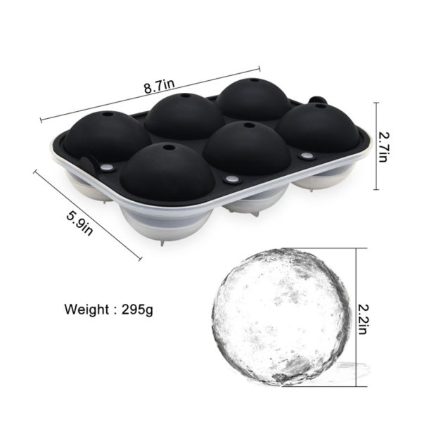 MyKitchen® Round Large Ice Ball Moulds - Image 13