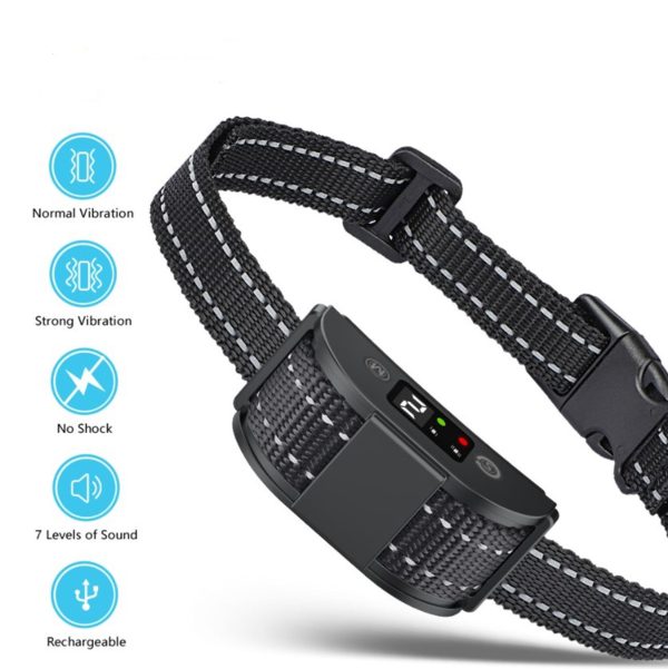 FocusPet® Humane Rechargeable Barking Collar- LED Display - Image 7