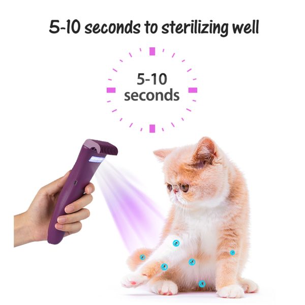 FocusPet® UV Sterilization Grooming Pet Brush - Image 10