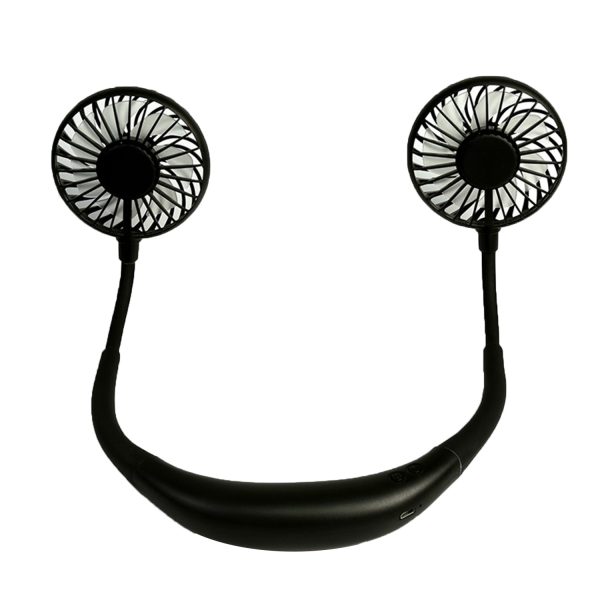 Portable Rechargeable Mini Hands-Free Neck Fan: 2000mAh