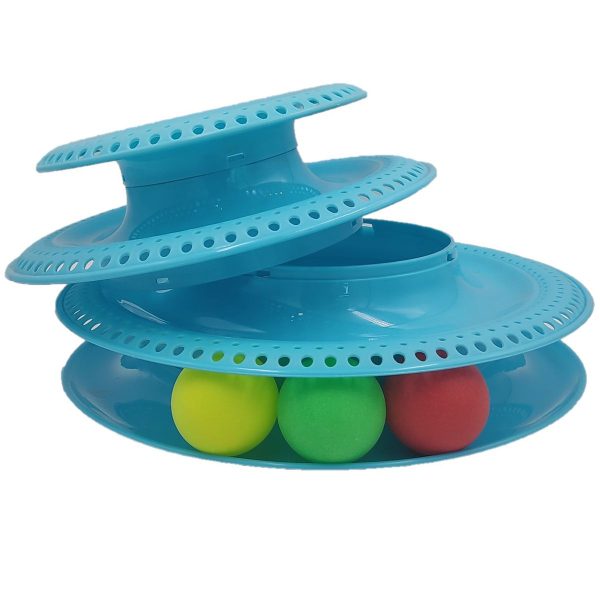FocusPet® Cat Tower Track Toy 3-Tier Interactive Entertainment - Image 7