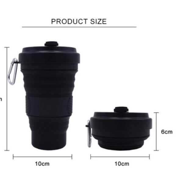 MyKitchen® Collapsible Silicone Cup 550ml - Image 7