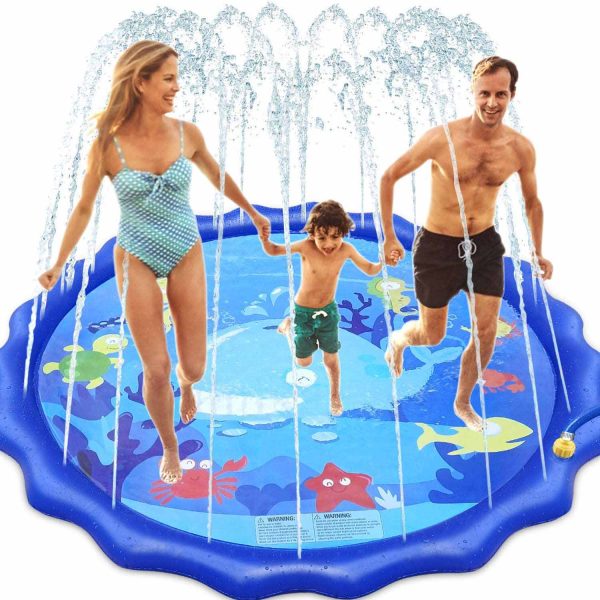Sprinkler & Splash Play Mat for Kids BPA-Free : Summer Fun - Image 5