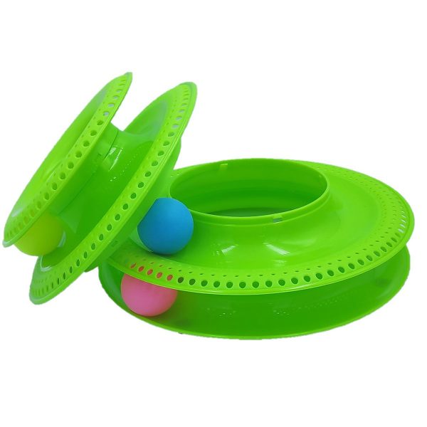 FocusPet® Cat Tower Track Toy 3-Tier Interactive Entertainment - Image 5
