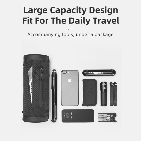 RockBros Waterproof Handlebar Bicycle Bag - Image 2