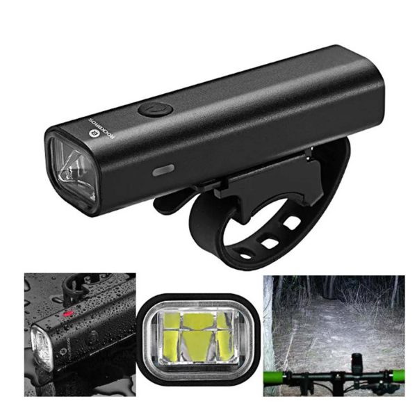 RockBros USB Rechargeable Bike Front Light: 200 Lumens - Image 7