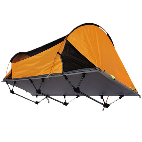 Tunnel Shaped Freestanding Tent Cot for Hiking and Motorcycling - Image 11