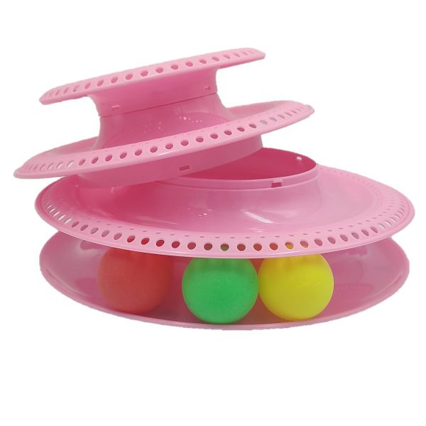 FocusPet® Cat Tower Track Toy 3-Tier Interactive Entertainment - Image 10