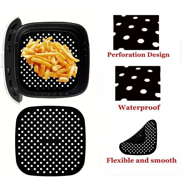 MyKitchen® Reusable Silicone Air Fryer Liner - Image 13