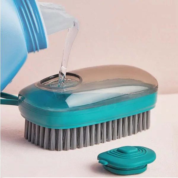 MyKitchen® Soap Dispenser with Sponges and Brush - Image 7