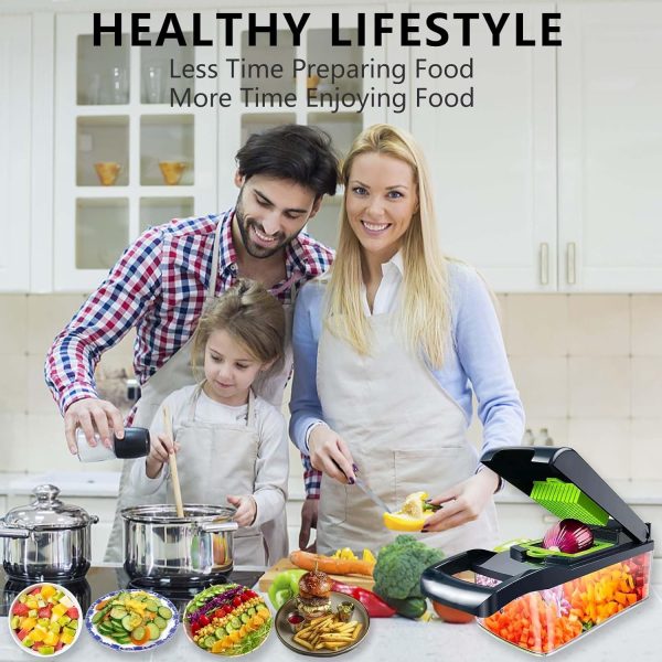 MyKitchen® 12 in 1 Vegetable Chopper - Image 10