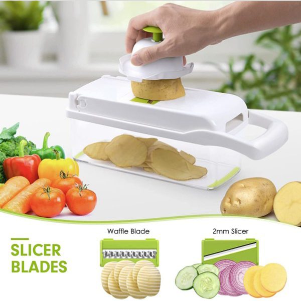 MyKitchen® 12 in 1 Vegetable Chopper - Image 5