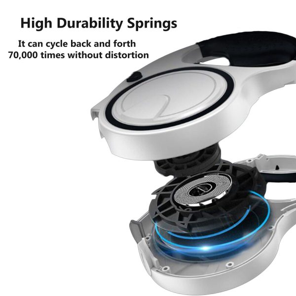 FocusPet® Reflective Retractable Leash Dogs LED Ergonomic - Image 5