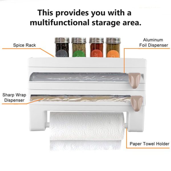 MyKitchen® 4-in-1 Paper Towel Dispenser - Image 2