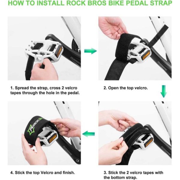 RockBros Cycling Pedals Bands - Image 3