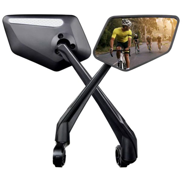 FocusFit® Rear-View Mirrors Universal Anti-Glare Bikes Motorcycles - Image 3