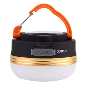 USB Rechargeable Camping Light : Compact with Magnetic Base