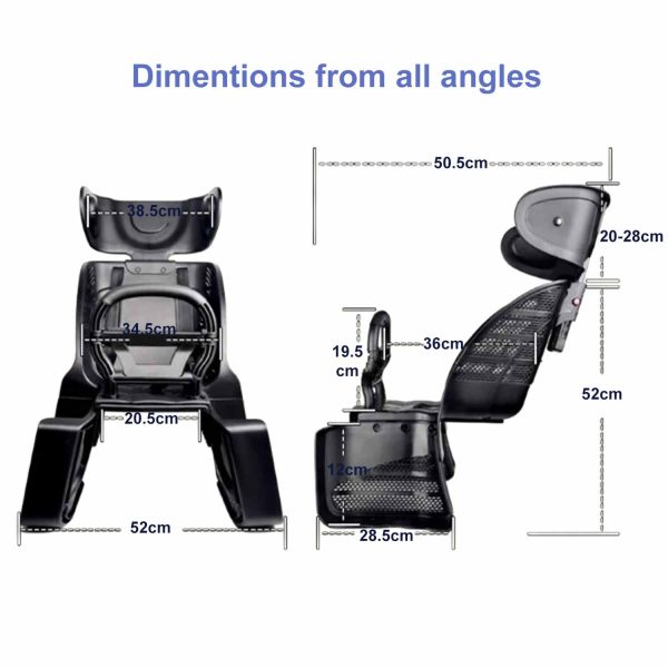 FocusFit® Children Bicycle Seat 5-Piece for  9-22kg - Image 9