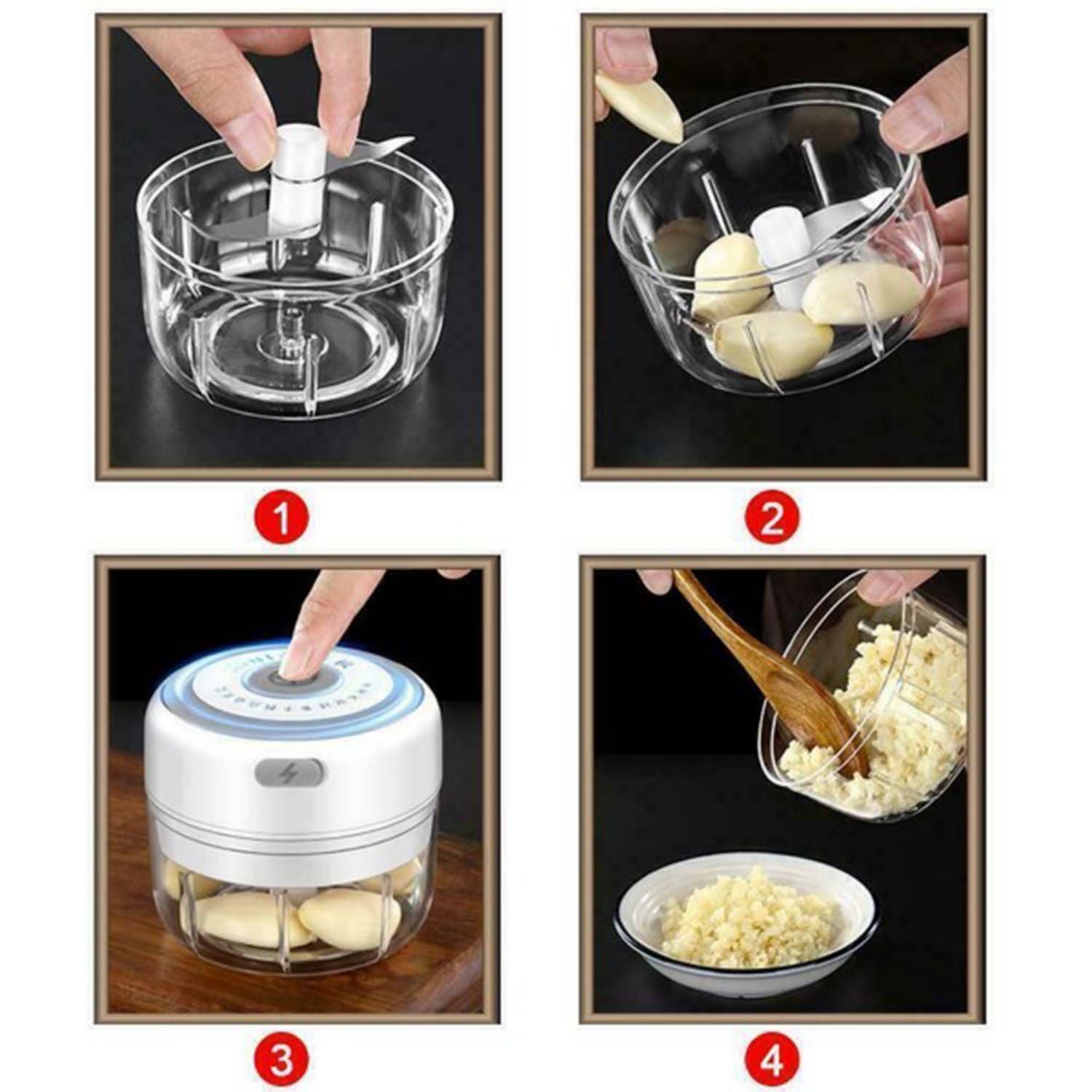 MyKitchen® Wireless 100ml Electric Vegetable Chopper - Image 7