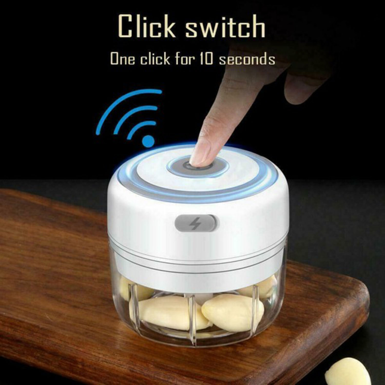 MyKitchen® Wireless 100ml Electric Vegetable Chopper - Image 4