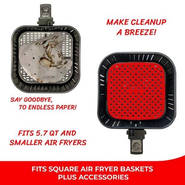 MyKitchen® Reusable Silicone Air Fryer Liner - Image 7