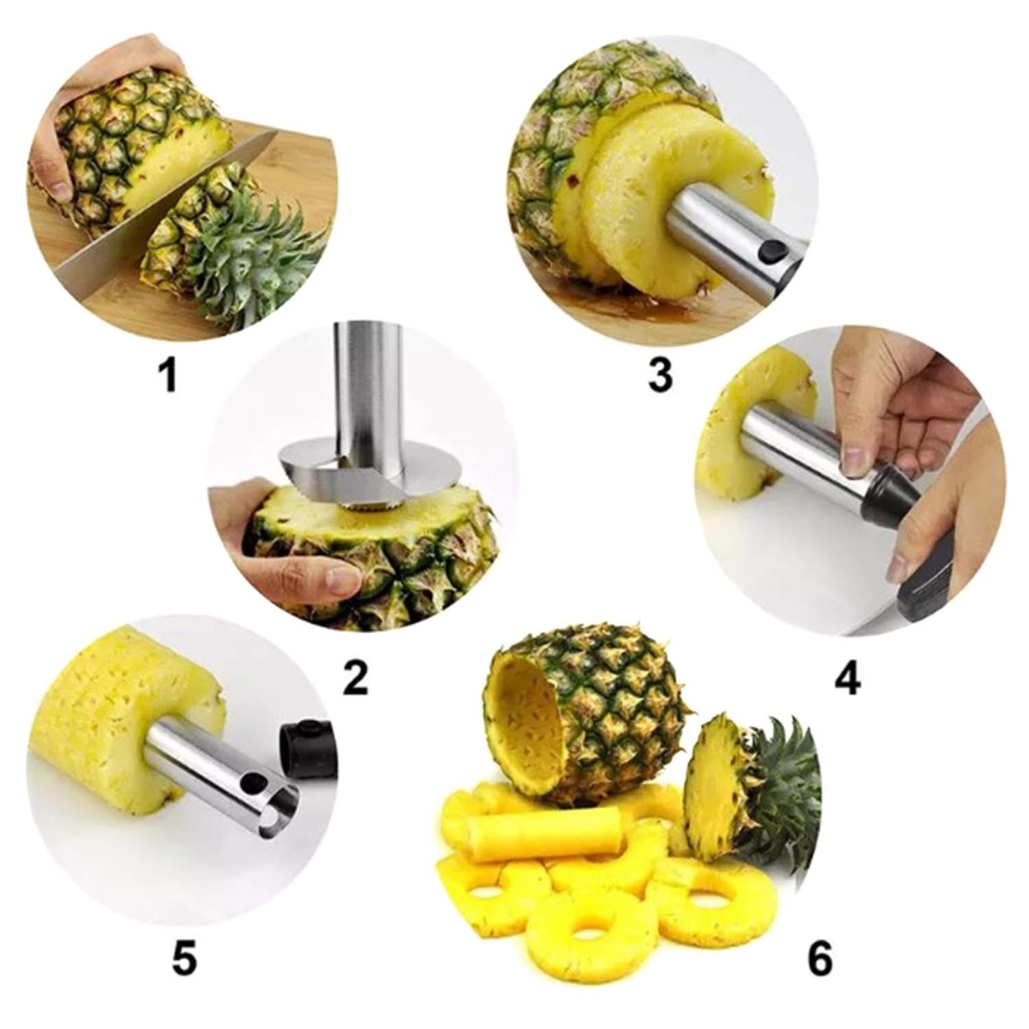 MyKitchen® 3 in 1 Pineapple Peeler - Image 7