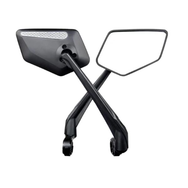 Universal Fit Anti-Glare Rear-View Mirrors for Bikes & Motorcycles