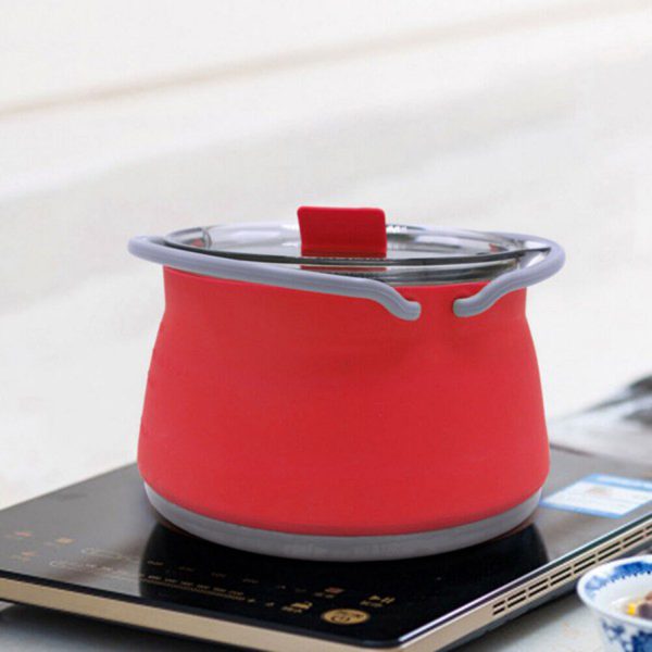 FocusOutdoor® Foldable 1.1L Silicone Pot Kettle - BPA Free - Image 12