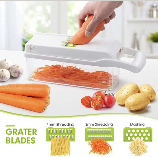 MyKitchen® 12 in 1 Vegetable Chopper - Image 8