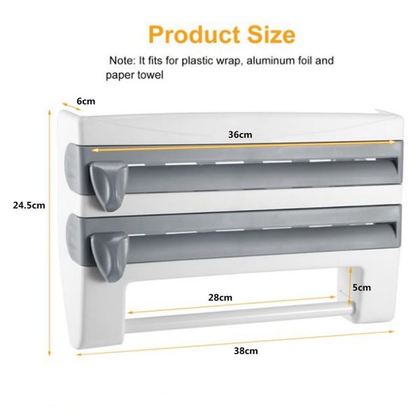 MyKitchen® 4-in-1 Paper Towel Dispenser - Image 10