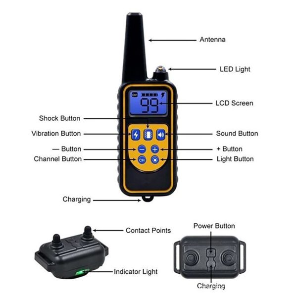 FocusPet® Bark Training Collar for Dog with Rechargeable Remote - Image 12